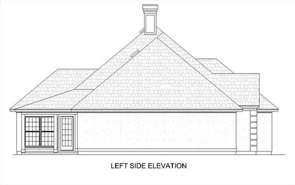 Left side elevation